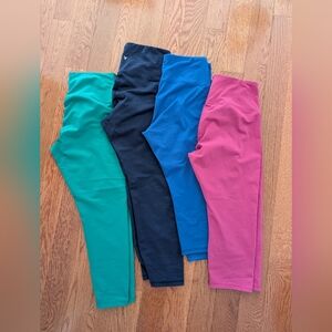 4 Pack - Old Navy - Go Dry Leggings - Large Petite